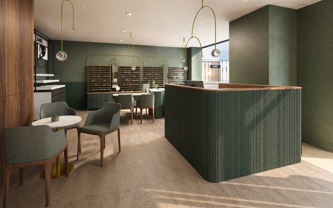 Maison Coussemacq – Rénovation de boutique d&rsquo;optique à Arras