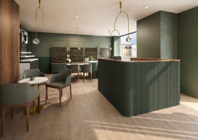 Maison Coussemacq – Rénovation de boutique d&rsquo;optique à Arras