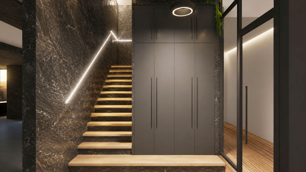 2-OX-R+3-vestiaire-montée-d&rsquo;escalier-3D-Agence-Quidé-Leblon
