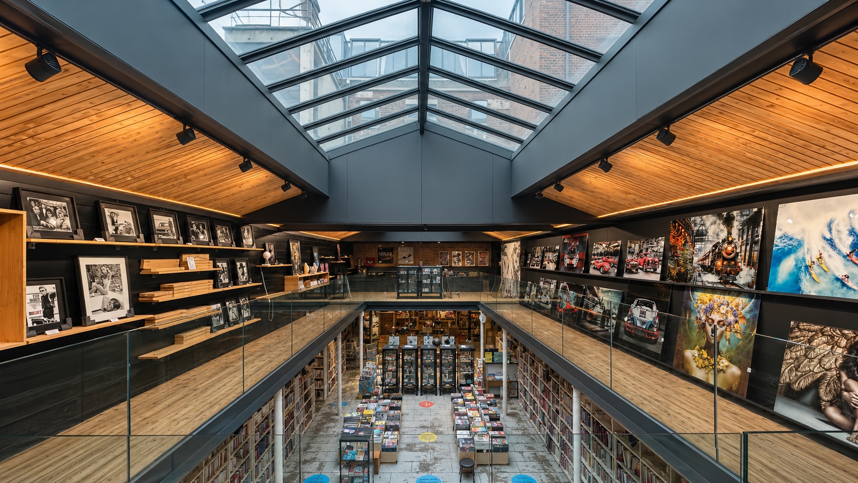 6-La Grand Librairie Mezzanine-Agence Quidé Leblon